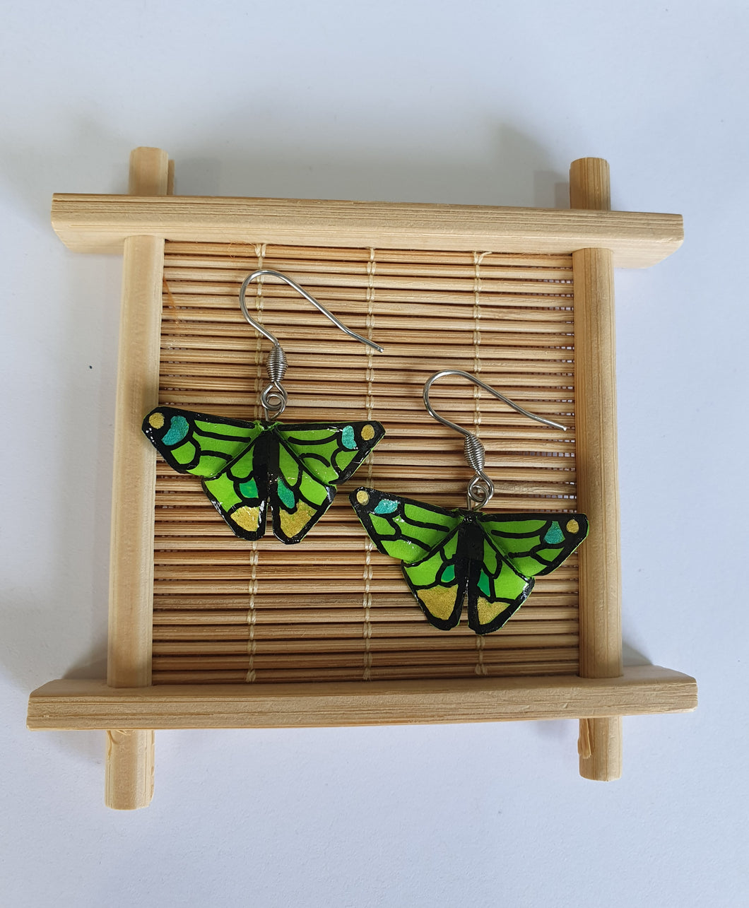 Origami Butterflies - Green Birdwing