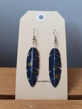 Load image into Gallery viewer, Washi Feather Style Earrings - Celestial
