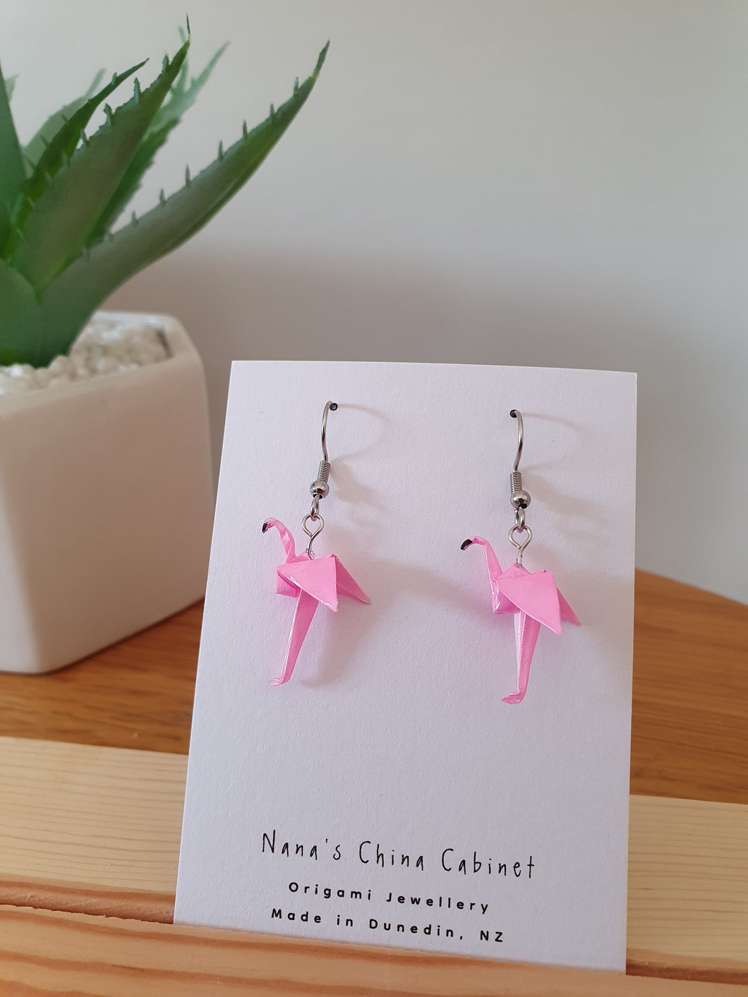 Origami Flamingos