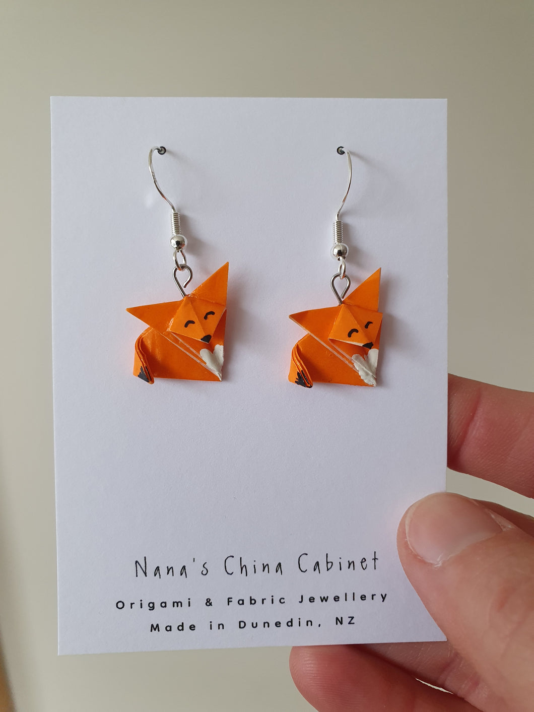 Origami Foxes - Orange