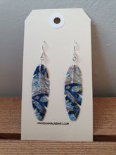 Load image into Gallery viewer, Washi Feather Style Earrings © - Flock
